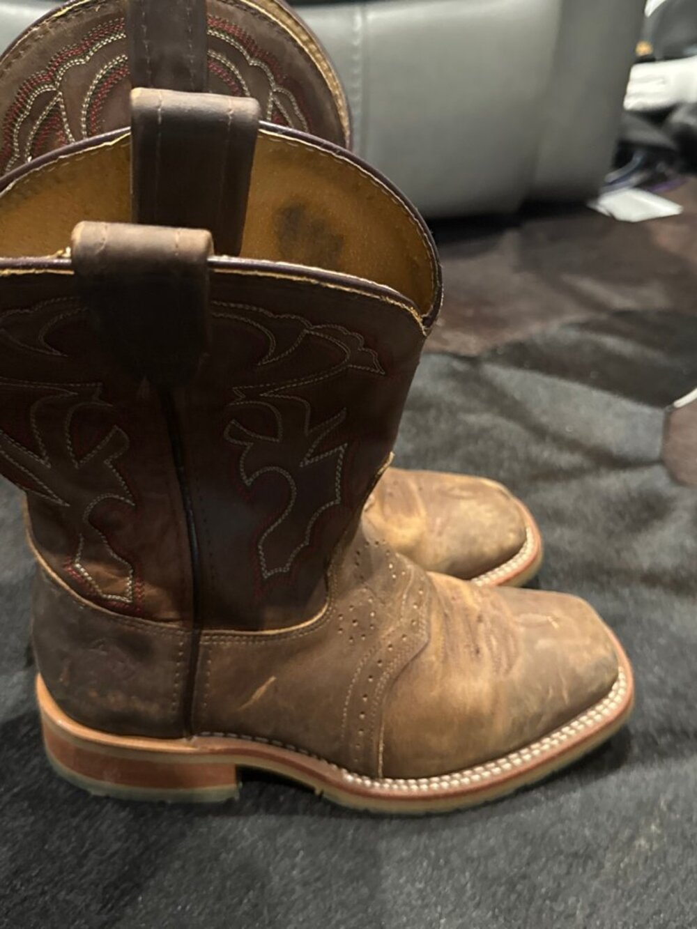 Men's Double H K24197 boots 7 EE - Picture 4 of 8